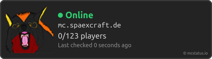 SpaexCraft Server Status